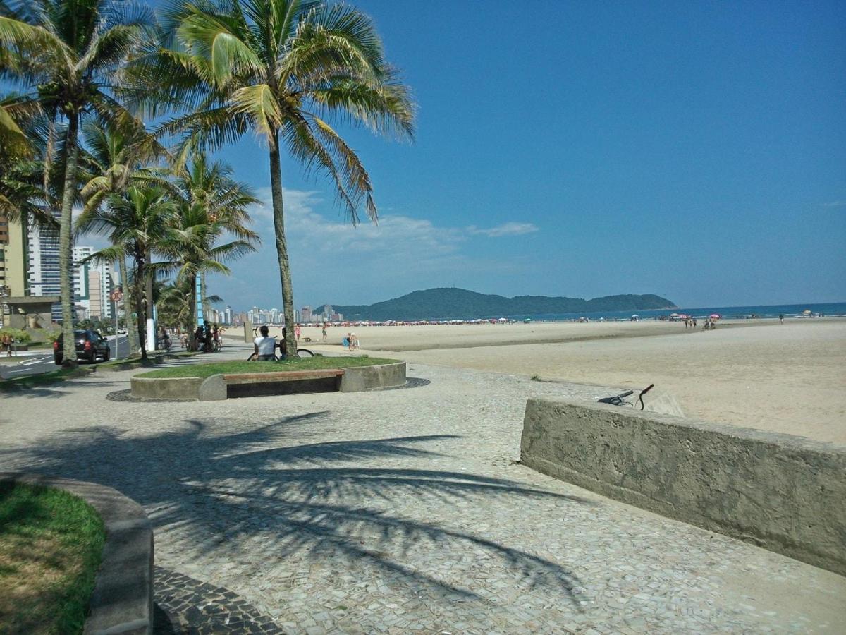 Apto aconchegante a uma quadra da praia - Aviação, Praia Grande - SP Praia Grande (Santos) Exterior foto